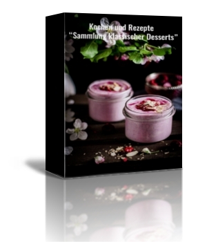 Kochen und Rezepte – Sammlung klassischer Dessert