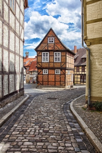 Quedlinburg Finkenherd Fachwerkhaus