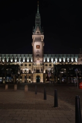 Hamburger Rathaus Nacht