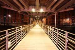 Brücke unter der Brücke Speicherstad
