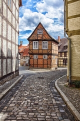 Quedlinburg Finkenherd Fachwerkhaus