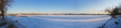 Außenalster Panorama Winter
