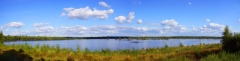Panorama Tiste Bauernmoor See