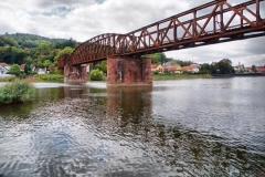 Hameln Eisenbahnbrücke HDR